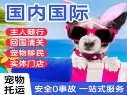美兰空运代理国际宠物托运 【国